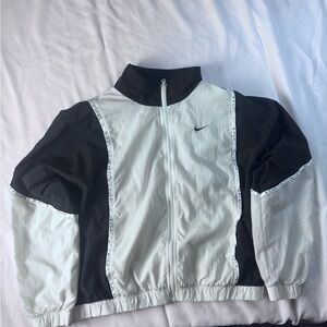 Nike Black and White Sports Jacket